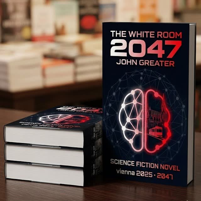 2047 — The White Room / Der weiße Raum, novel covers